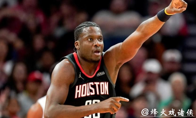 火箭遭重创！亚当斯脚踝三级扭伤将无限期缺阵 可能会赛季报销